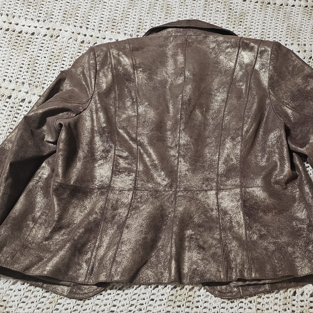 Genuine leather jacket - Picture 4 of 7